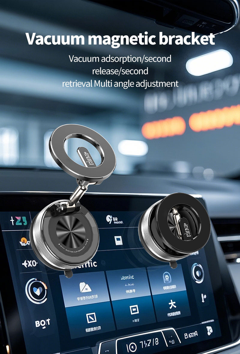ranva+ vacuum suction magnetic bracket mobile phone holder