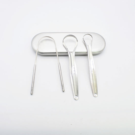 Stainless Steel Tongue Scraper Oral Care Tools - KuzuSHOP