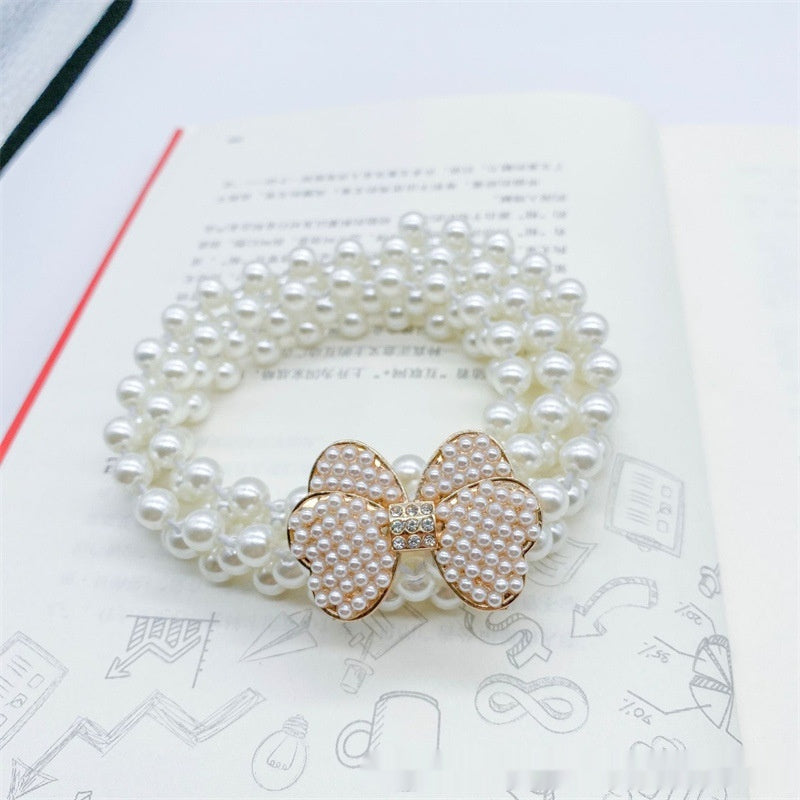 Fashion Jewelry Women's White Pearl Waist Chain Decoration - KuzuSHOP