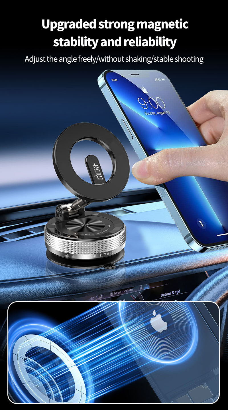 ranva+ vacuum suction magnetic bracket mobile phone holder