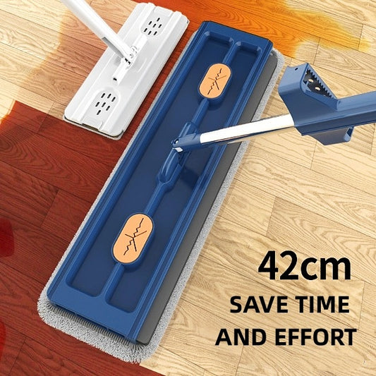 New Style Large Flat Mop 360 Rotating Mop Suitable Various Types Flooring Strong Water Absorption For Home Cleaning Floors - KuzuSHOP