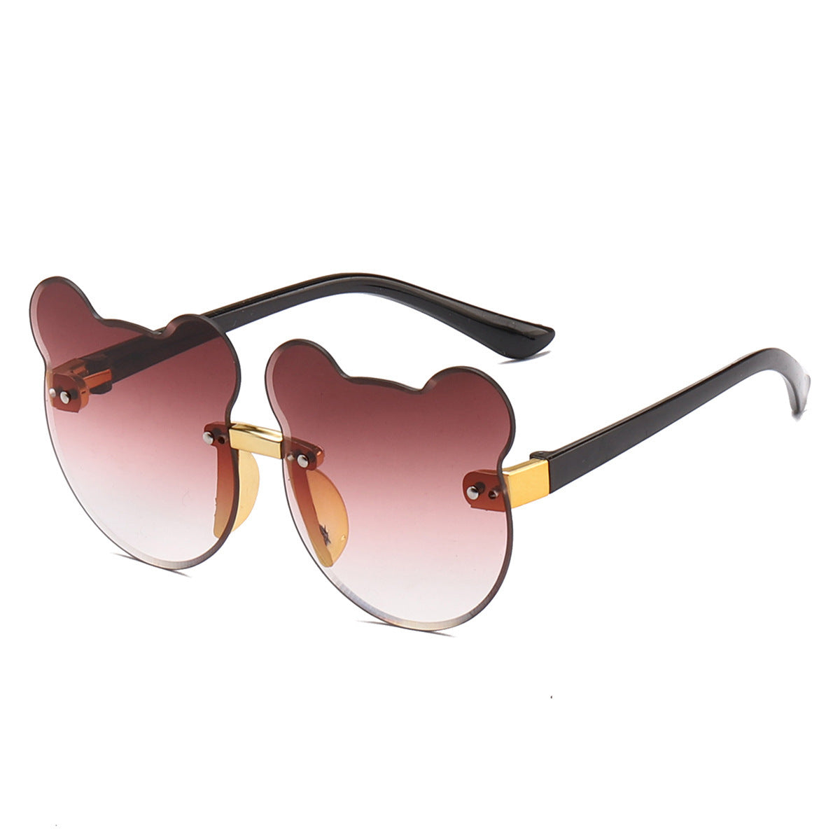 Cat Ear Kids Sunglasses Frameless Shape - KuzuSHOP
