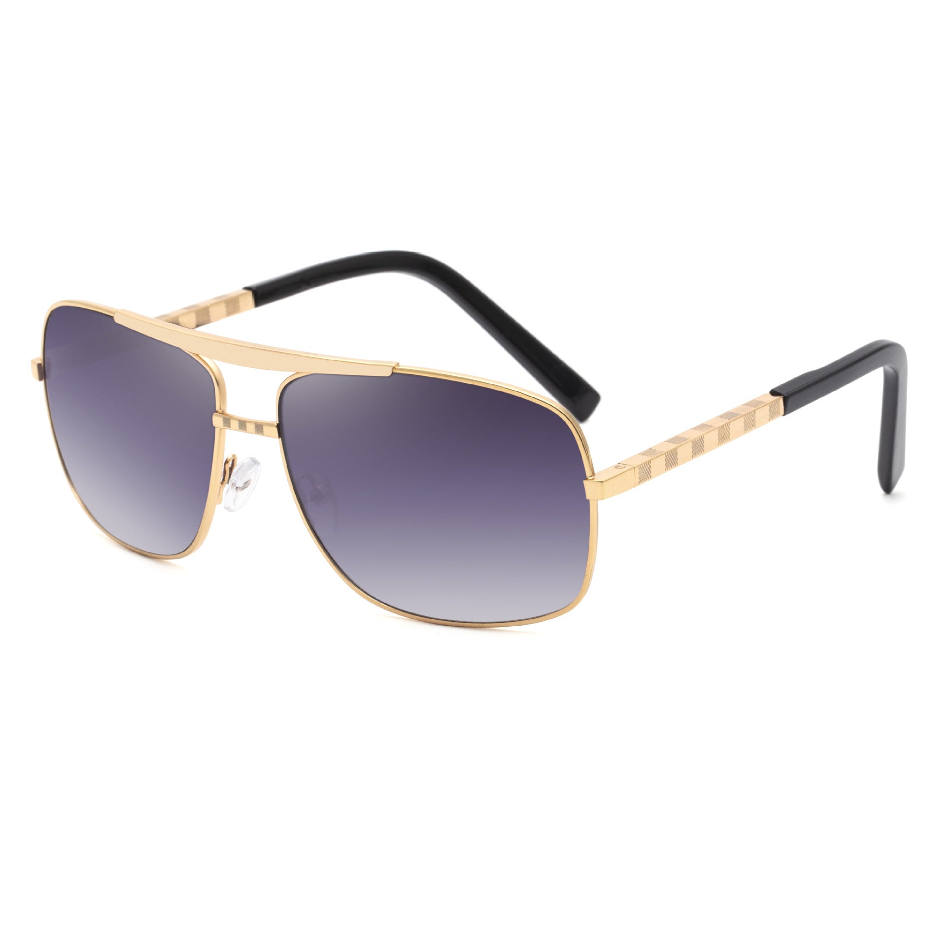 New Sunglasses Men's Retro Square Frame Slingshot Sunglasses Men's Fashion Wholesale Shades - KuzuSHOP