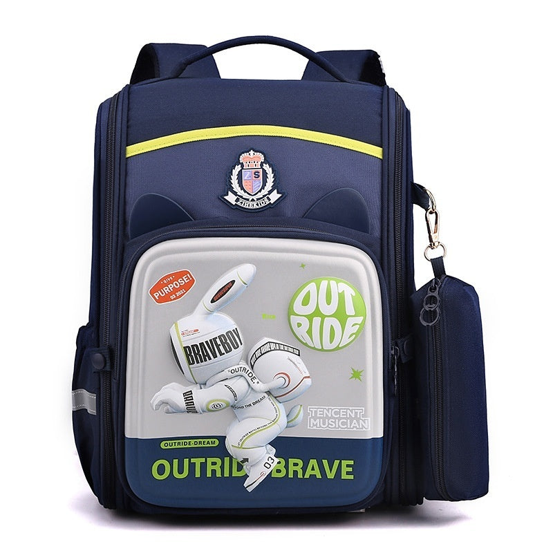 Children's Lightweight 3D Cartoon Printed Backpack - KuzuSHOP