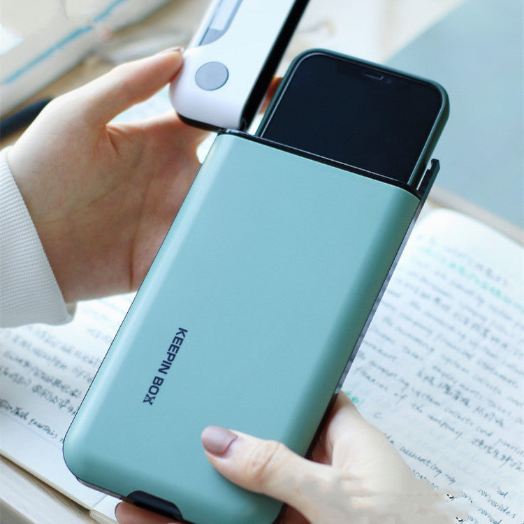 Self Discipline Phone Lock Portable Mobile Phone Lock Box Timer Smartphone Locking Case Safe Timed Lockbox Self-Discipline Keepin Box Limit Cell Phones Use - KuzuSHOP