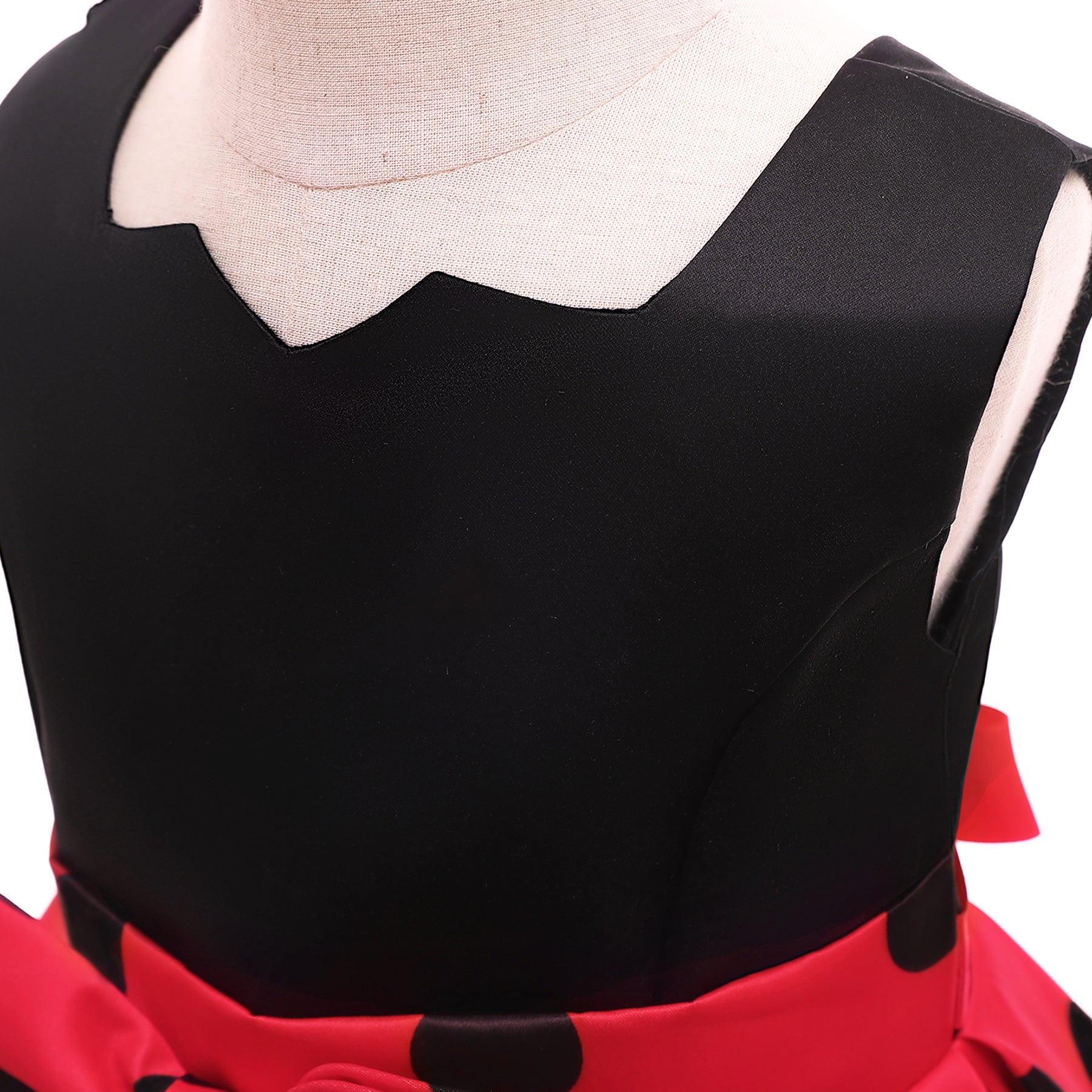 Princess Skirt Polka Dot Print Bowknot Kids Skirt - KuzuSHOP