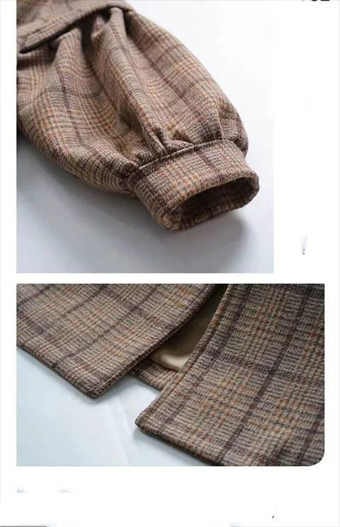 Girls' Woolen Coats For Big Children's Woolen - KuzuSHOP