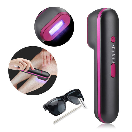 1PCS Laser Hair Removal For Women And Man 100,000 Flashes IPL Painless Laser Hair Removal - KuzuSHOP