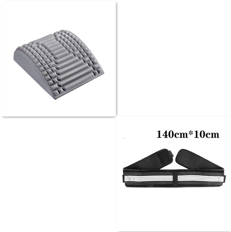 Back Stretcher Pillow Neck Lumbar Support Massager For Neck Waist Back Sciatica Herniated Disc Pain Relief Massage Relaxation - KuzuSHOP