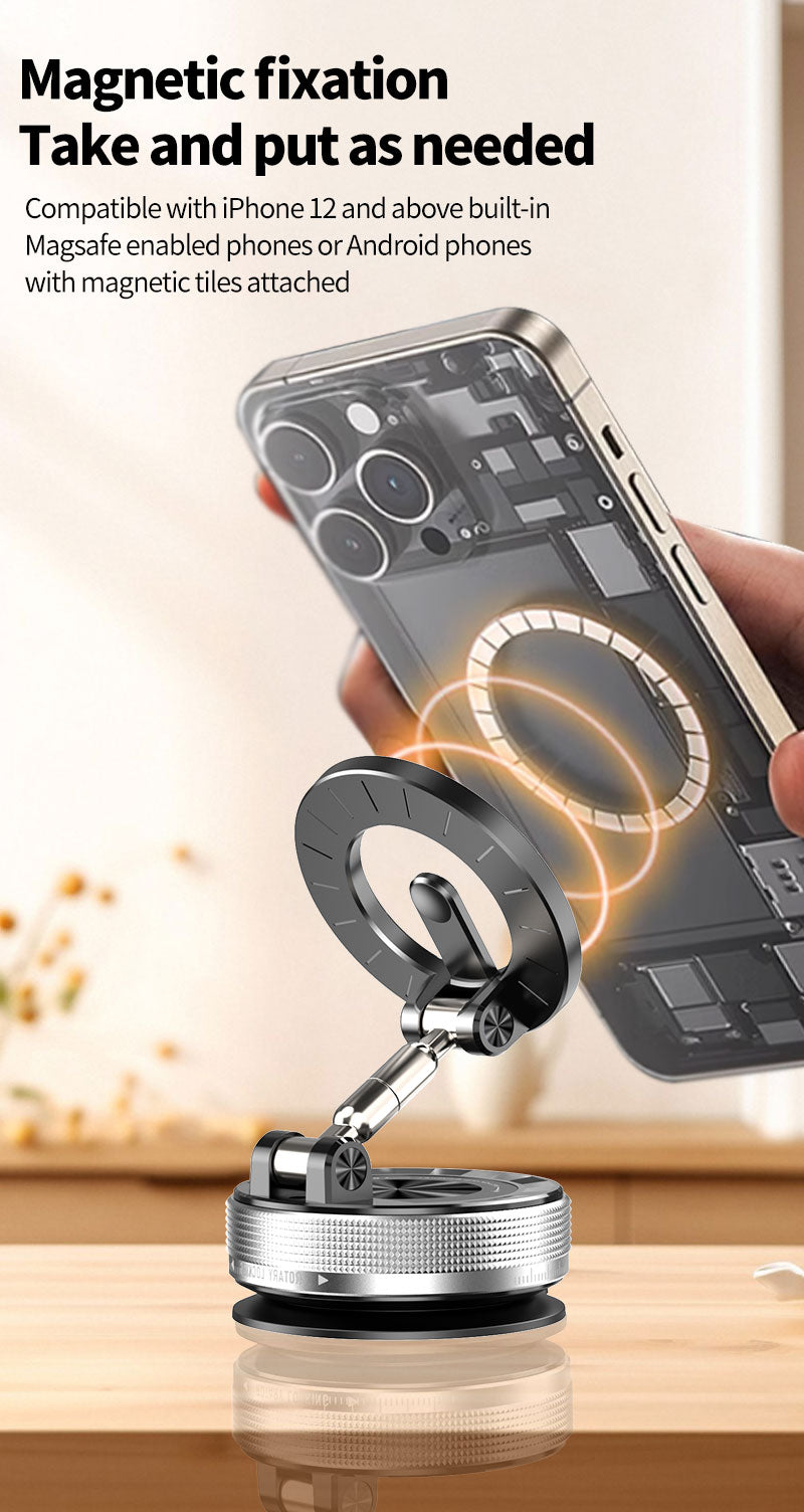 ranva+ vacuum suction magnetic bracket mobile phone holder