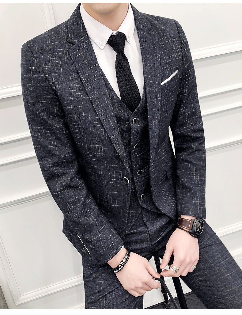 Wedding groomsmen wedding suit men's suit - KuzuSHOP
