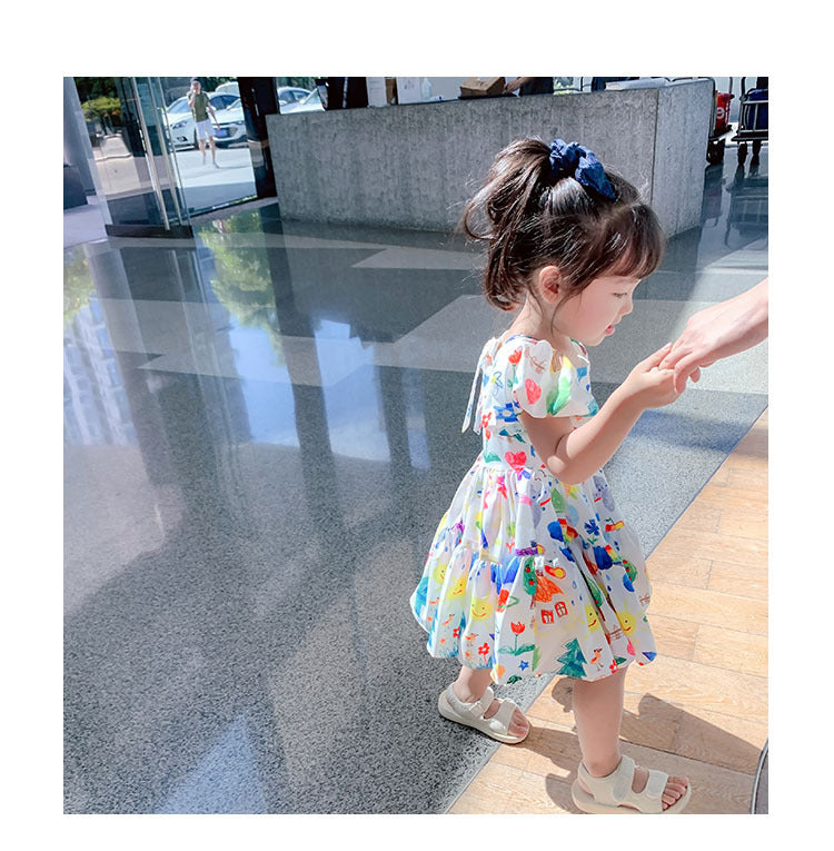 Girls summer  dress - KuzuSHOP