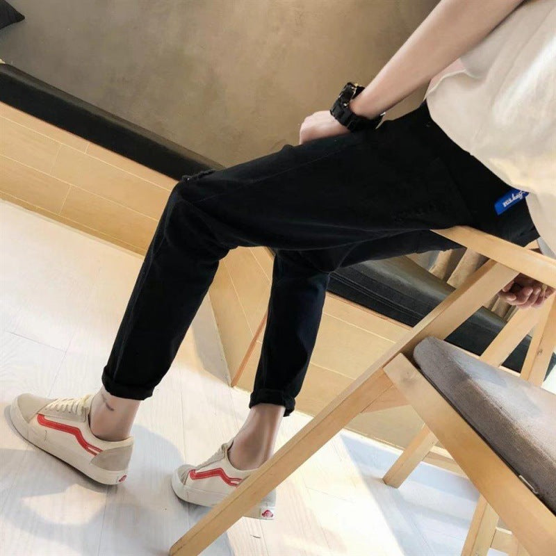 Stretch slim fit pants - KuzuSHOP