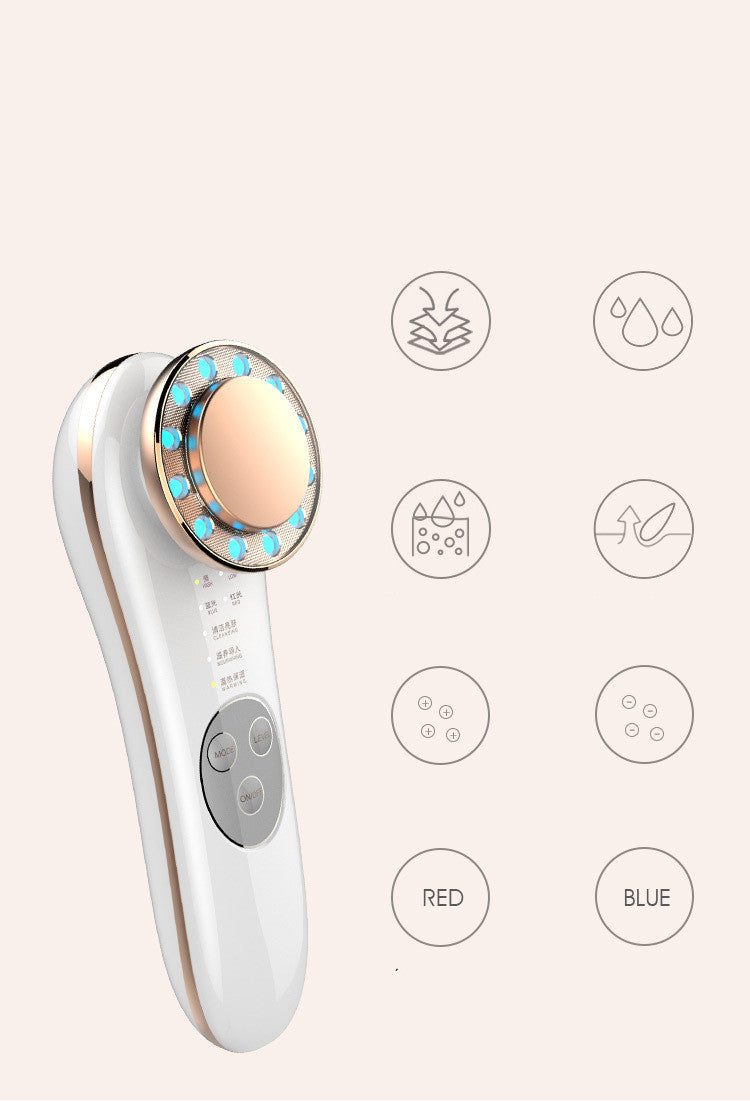 Facial Massager Skin Care Tools 7 In 1 Face Lifting Machine Galvanic Facial Machine Face Tightening Machine For Skin High Frequency Facial Machine - KuzuSHOP