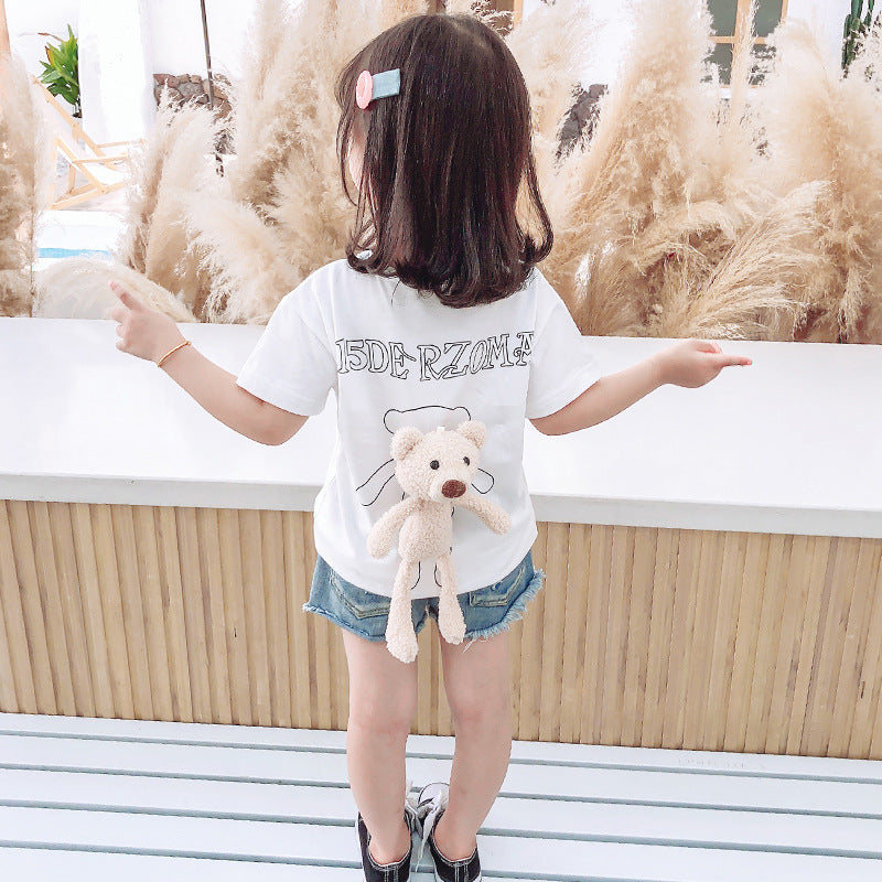 Children's bear T-shirt - KuzuSHOP