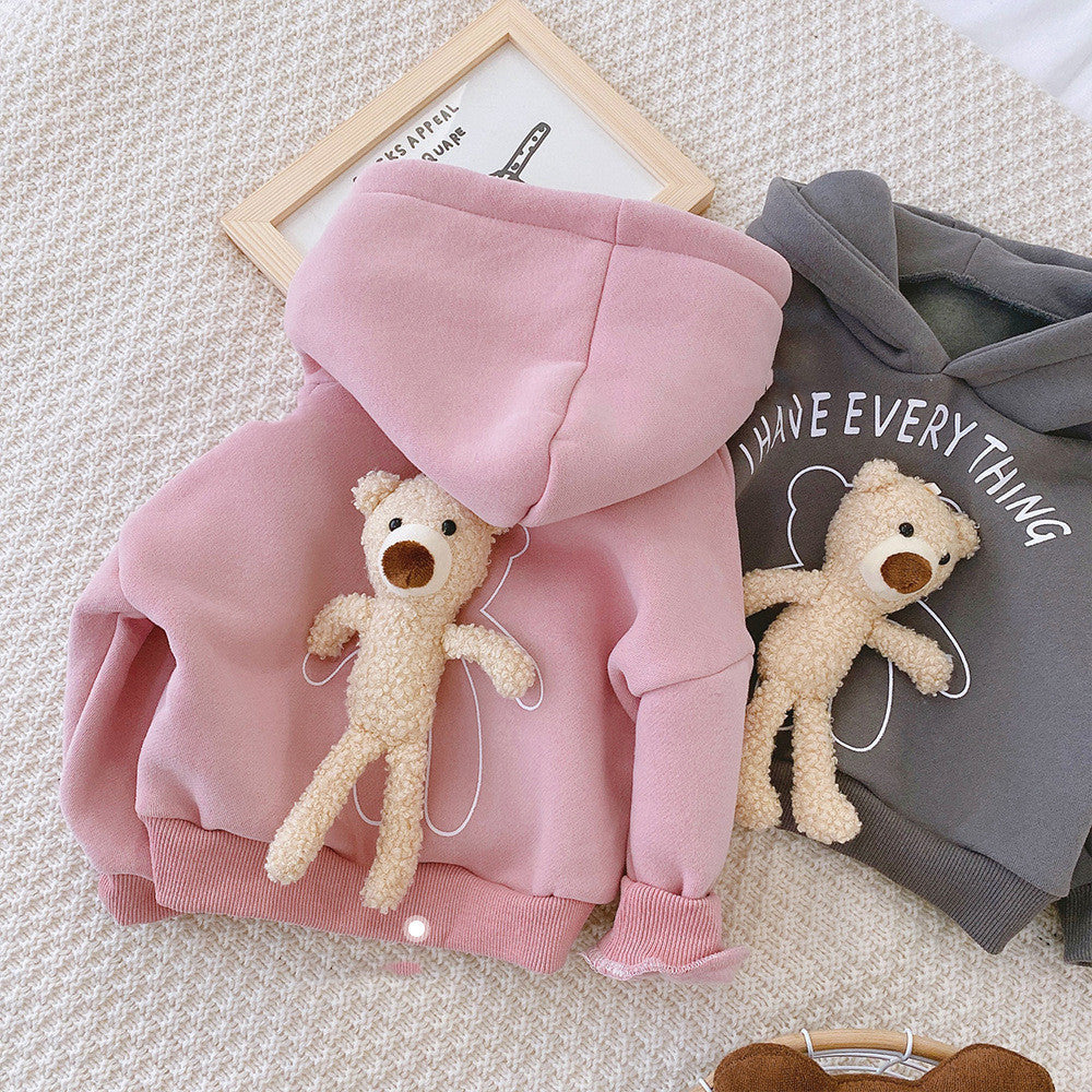 Baby Net Red Foreign Style Three-Dimensional Bear Top - KuzuSHOP