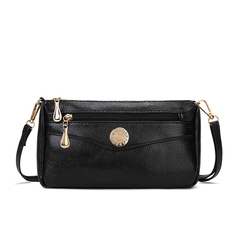 Wholesale women's bag 2019 autumn and summer new shoulder bag casual trendy Messenger bag foreign trade bags Pinduoduo generation package - KuzuSHOP