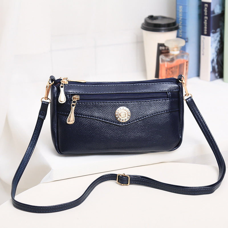 Wholesale women's bag 2019 autumn and summer new shoulder bag casual trendy Messenger bag foreign trade bags Pinduoduo generation package - KuzuSHOP