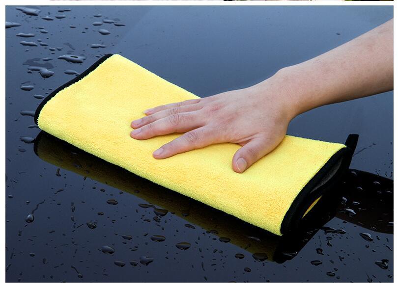 Car wash towel cleaning cloth special towel not lint car glass absorbent rag non-deer skin towel thickening without leaving marks - KuzuSHOP