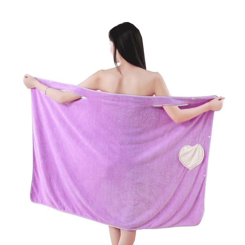 Thin wool quick bath skirt bibulous bath towel - KuzuSHOP