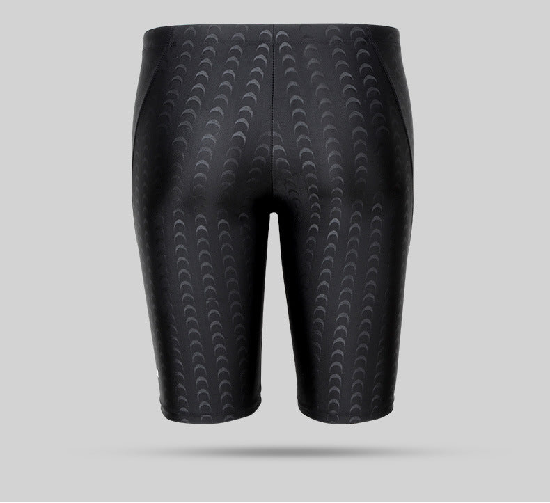 Shark Skin Five Points Men's Swimming Trunks - KuzuSHOP