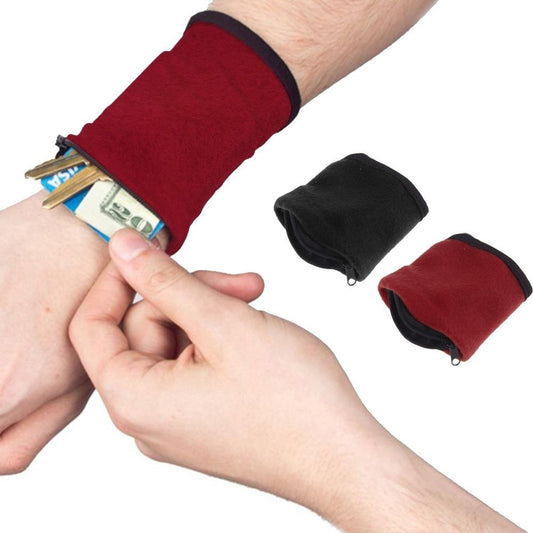 Wrist Wallet Pouch Fitness Band Wristbands Travel Cycling Sport Wallet Hiking Accessiories High Quality - KuzuSHOP