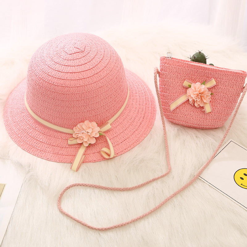 Summer sun protection cute princess sun hat girl - KuzuSHOP