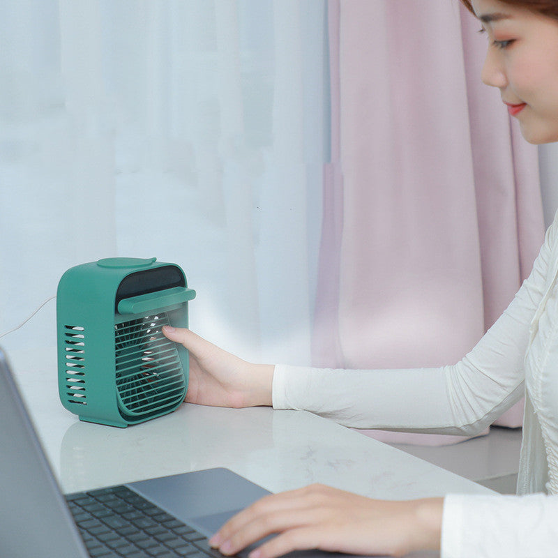 Desktop Air Conditioner Fan Water Spray Fan - KuzuSHOP