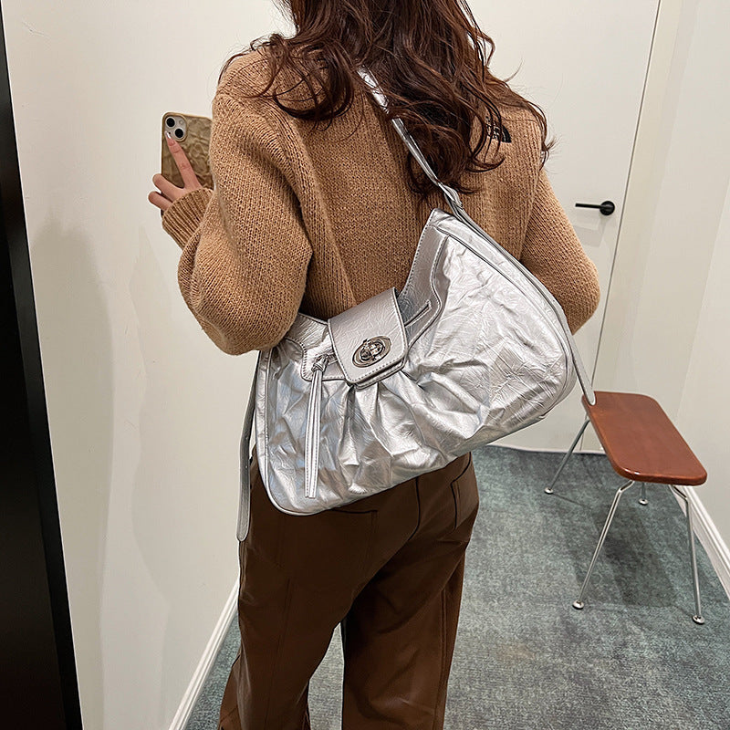 Women's Versatile Crossbody Bag Fashion Shoulder Underarm Bag - KuzuSHOP