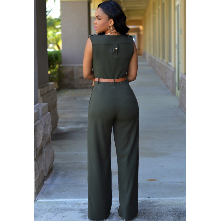 New Women Fashion Jumpsuits Siamese Pants - KuzuSHOP