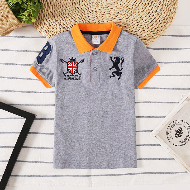polo kids shirt boys - KuzuSHOP