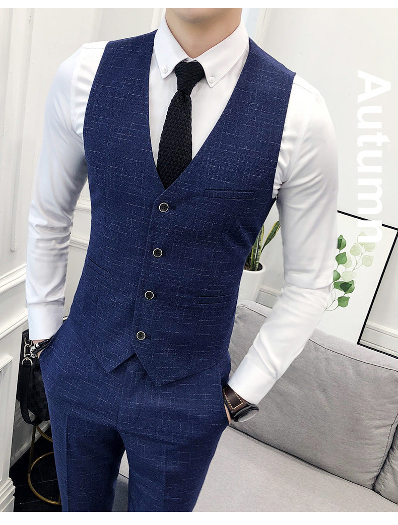 Wedding groomsmen wedding suit men's suit - KuzuSHOP