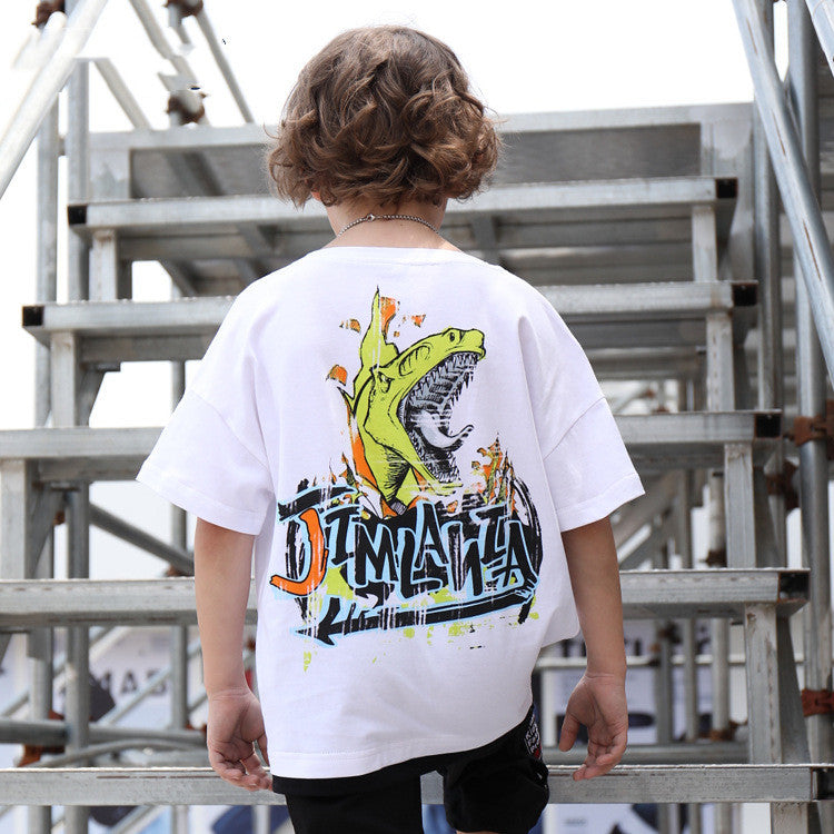 Dinosaur boy short sleeve T-shirt - KuzuSHOP