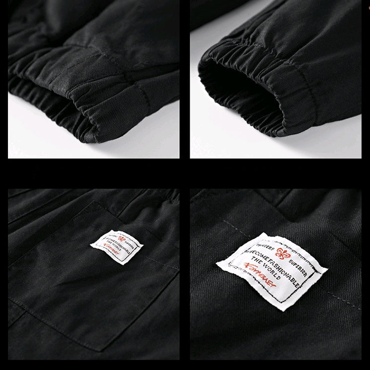 Sports pants, men's overalls, men's casual pants, Harlan nine pants, men's pants - KuzuSHOP