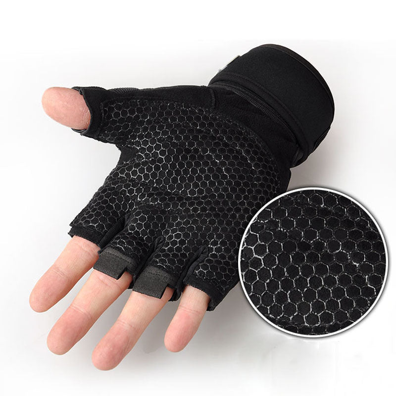 Sports fitness microfiber gloves - KuzuSHOP