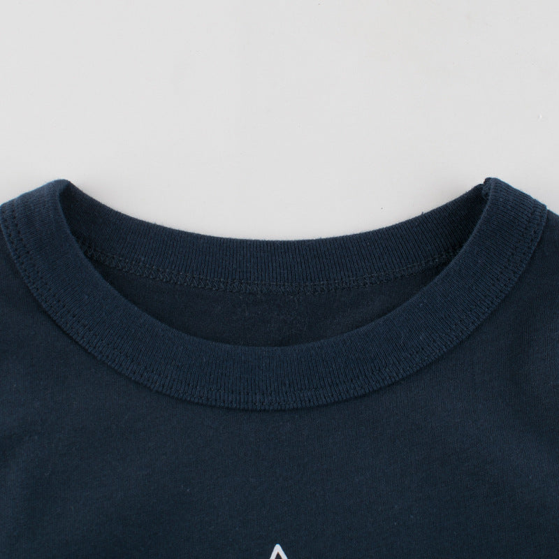 Summer Girls Short Sleeve t-Shirt Children's Clothing - KuzuSHOP