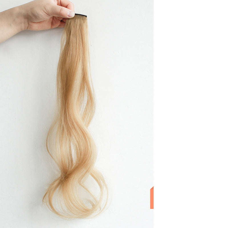 Curly Hair Hanging Ears, Hair Extension, Highlighting, Long Hair, Popular Color Wig - KuzuSHOP