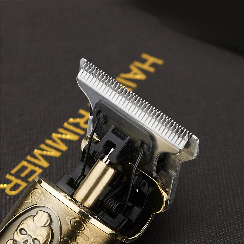 Vintage Engraving Electric Clipper Metal Hair Clipper - KuzuSHOP