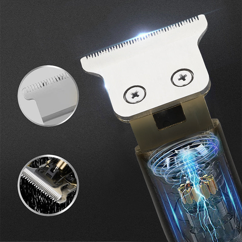 Vintage Engraving Electric Clipper Metal Hair Clipper - KuzuSHOP