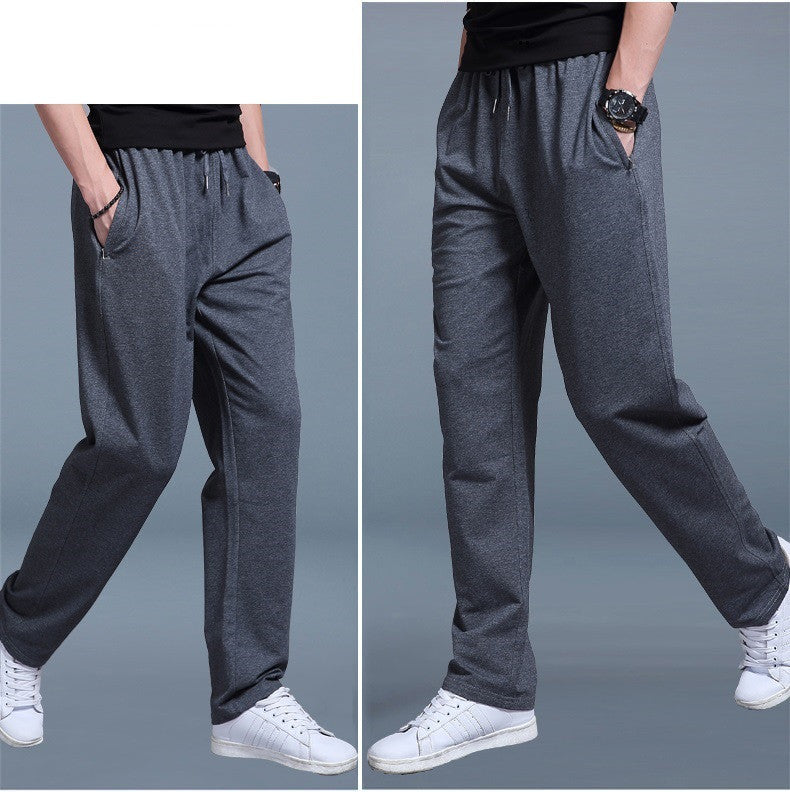 Polyester Slippery Loose Thin Section Breathable Quick-Drying Weatherproof Straight Mesh Pants - KuzuSHOP