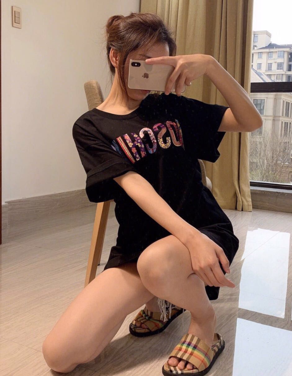 T-Shirt Letter Women T-Shirts Short Sleeve - KuzuSHOP