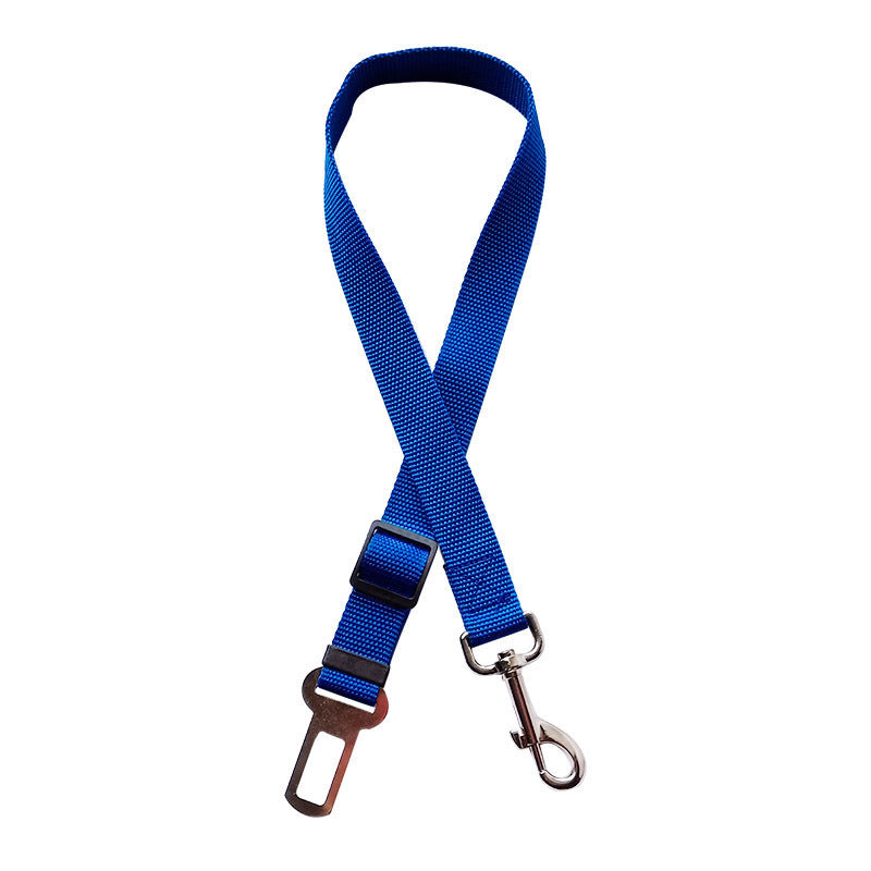 Adjustable Pet Cat Dog Car Seat Belt Pet Seat Vehicle Dog Harness Lead Clip Safety Lever Traction Dog Collars Dogs Accessoires Pets Products - KuzuSHOP