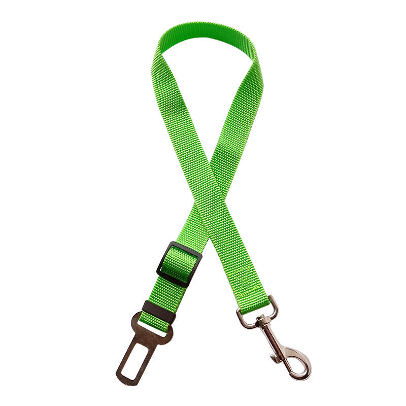 Adjustable Pet Cat Dog Car Seat Belt Pet Seat Vehicle Dog Harness Lead Clip Safety Lever Traction Dog Collars Dogs Accessoires Pets Products - KuzuSHOP