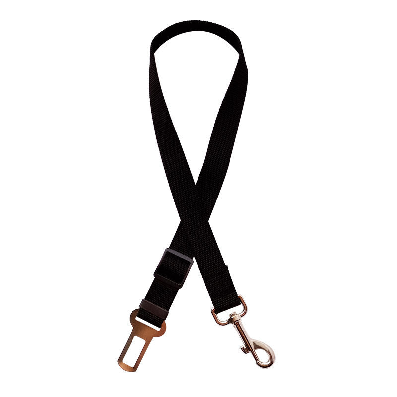 Adjustable Pet Cat Dog Car Seat Belt Pet Seat Vehicle Dog Harness Lead Clip Safety Lever Traction Dog Collars Dogs Accessoires Pets Products - KuzuSHOP