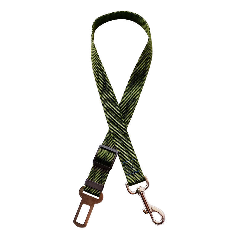 Adjustable Pet Cat Dog Car Seat Belt Pet Seat Vehicle Dog Harness Lead Clip Safety Lever Traction Dog Collars Dogs Accessoires Pets Products - KuzuSHOP
