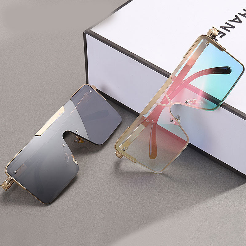 Sunglasses Men's Square Modern Sunglasses Glasses - KuzuSHOP