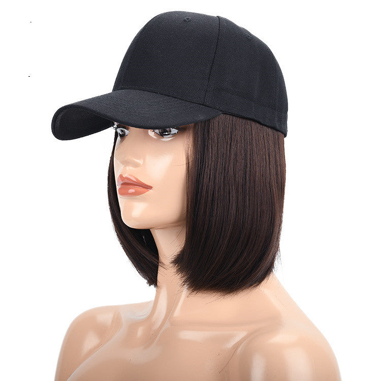 Wig Hat Wig Integrated Bob Head - KuzuSHOP