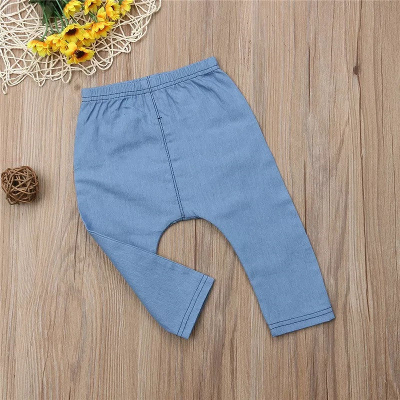 Baby Pants Fashion Baby Boy Girl Denim Pants - KuzuSHOP