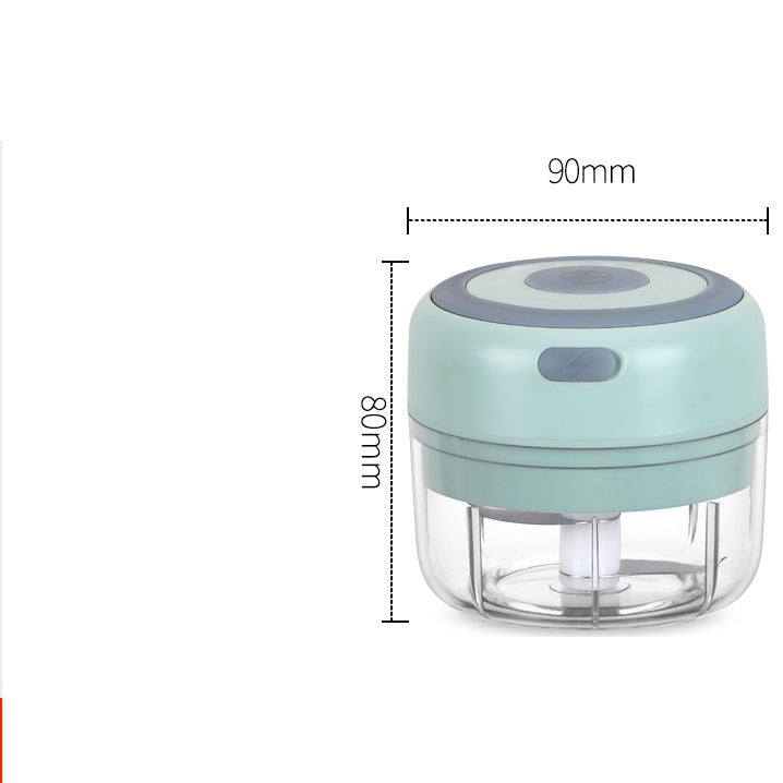 Mini Electric Garlic Chopper USB Charging Ginger Masher Machine Sturdy Durable Chili Vegetable Crusher Kitchen Tool - KuzuSHOP