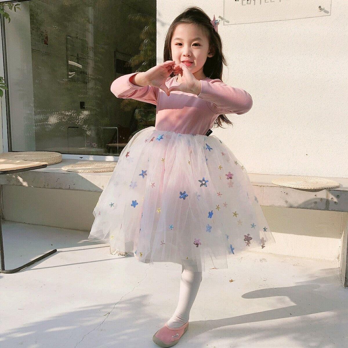 Girls dresses pettiskirt - KuzuSHOP